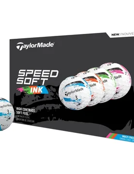 Golfbälle Speedsoft INK Multicolor - 12er Pack, mehrfarbig - TaylorMade - FashionsVida
