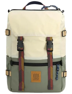 Sac à dos 20L - Rover Pack Classic Bone White/Beetle en Nylon - Beige - Topo Design - FashionsVida