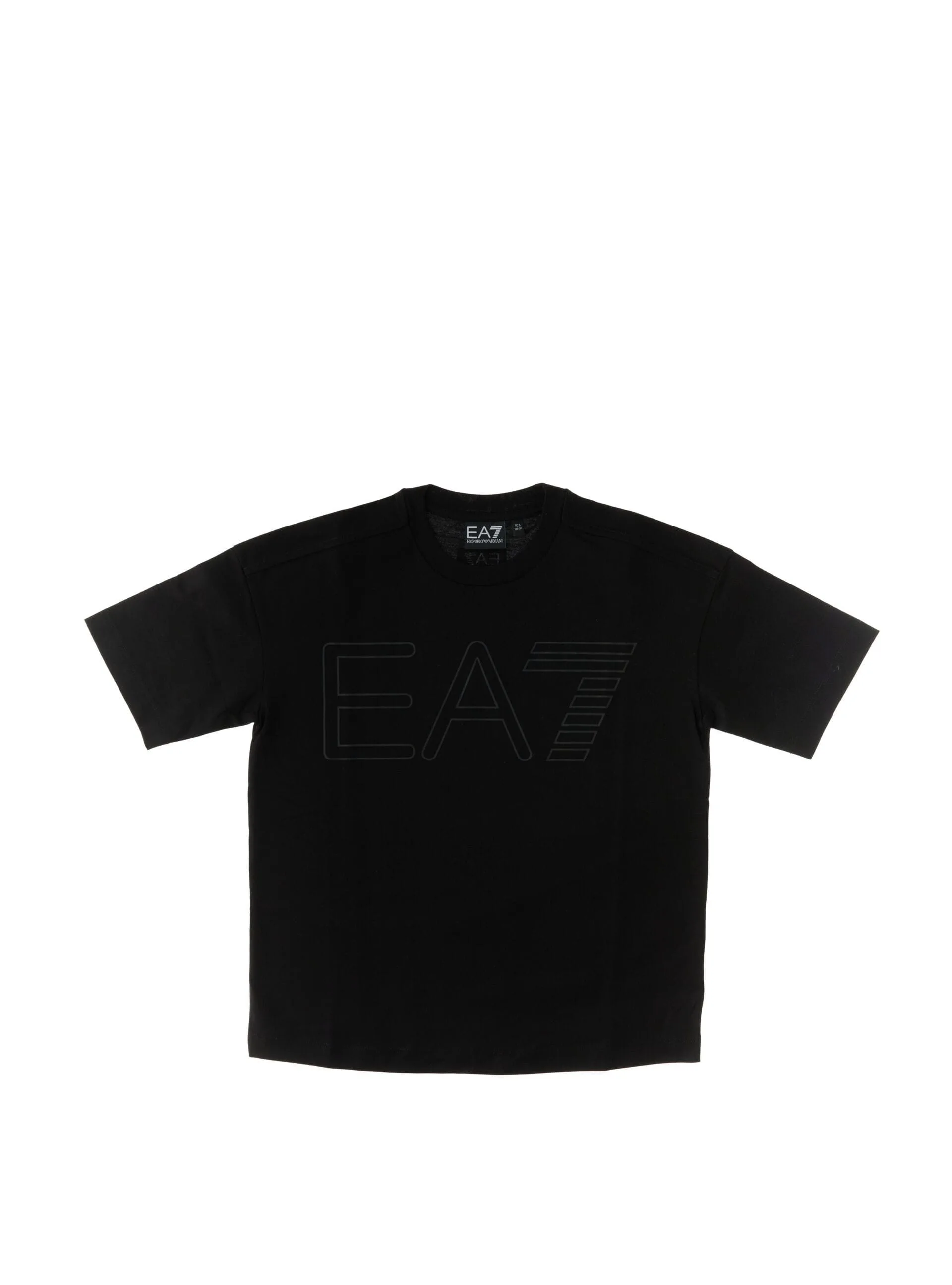 T-shirt girocollo NERO 8A - EA7 EMPORIO ARMANI - FashionsVida
