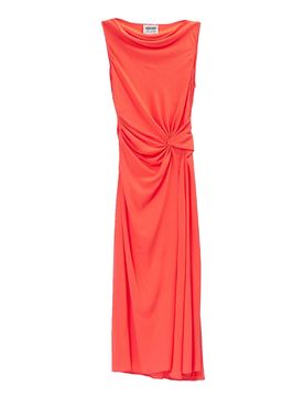 Moschino Jeans Vestito Crepe Midi