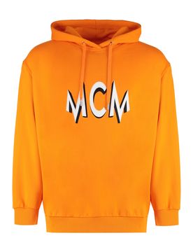 MCM Cotton Hoodie with Back Print