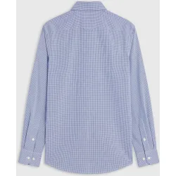 Camisa popelín de hombre corte classic a cuadros