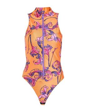 Bodysuit Damen Orange 34,36 Damen