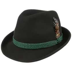 Tyrolean Hat by - black - Female - Size: 59 cm