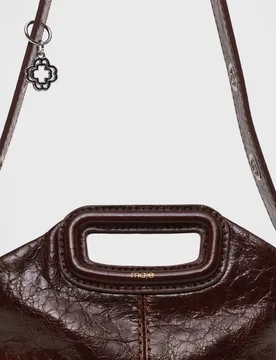 Bolso de mujer Miss M de cuero agrietado - Maje - FashionsVida
