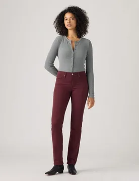 Pantalón recto 314? Shaping Straight de mujer tiro medio - Levi's - FashionsVida