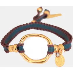 Link & Love - Pulsera Aro Labrado San Benito