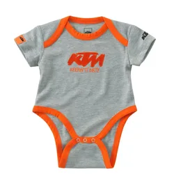 Body A Maniche Corte Pack 2 Unità White / Grey / Orange 18-24 Mesi