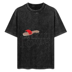 Walk in love T-Shirt Big Size Loose Fit Tee Shirt