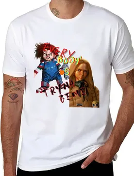 M3GAN Vs Chucky-everybody's tryna be me T-Shirt t shirts for man graphic funny t shirts cotton 100% T-Shirt - Aliexpress - FashionsVida
