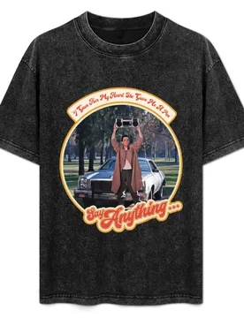 Say Anything John Cusack T-Shirt Large Size Casual Short Sleeve Top - Aliexpress - FashionsVida