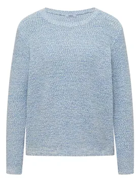 TOS_Space-dye Tape sweater female