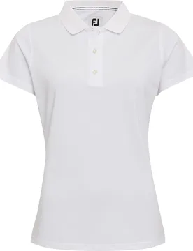 Polo Stretch Pique Solid, weiss xxs - FootJoy - FashionsVida