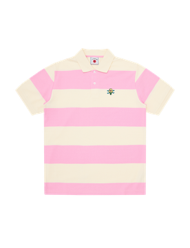 Cones & Bones Striped Polo Shirt - /