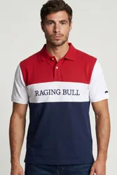 Colour Panel Pique Mens Polo
