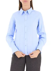 Camicia maniche lunghe AZZURRO OXFORD 42