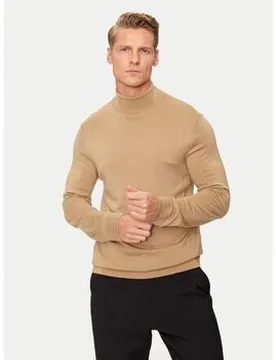 Pullover 16094653 Merino Roll Neck-Kelp It S;It M;It Xl Male - Selected - FashionsVida