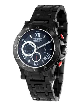 Mens Watch Bf1001m41m (44 Mm) - Black - One Size - Bobroff - FashionsVida