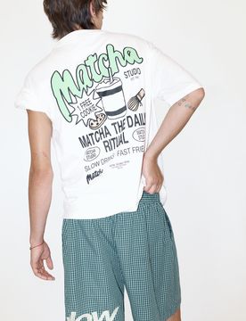 T-Shirt Stwd Grafica Matcha