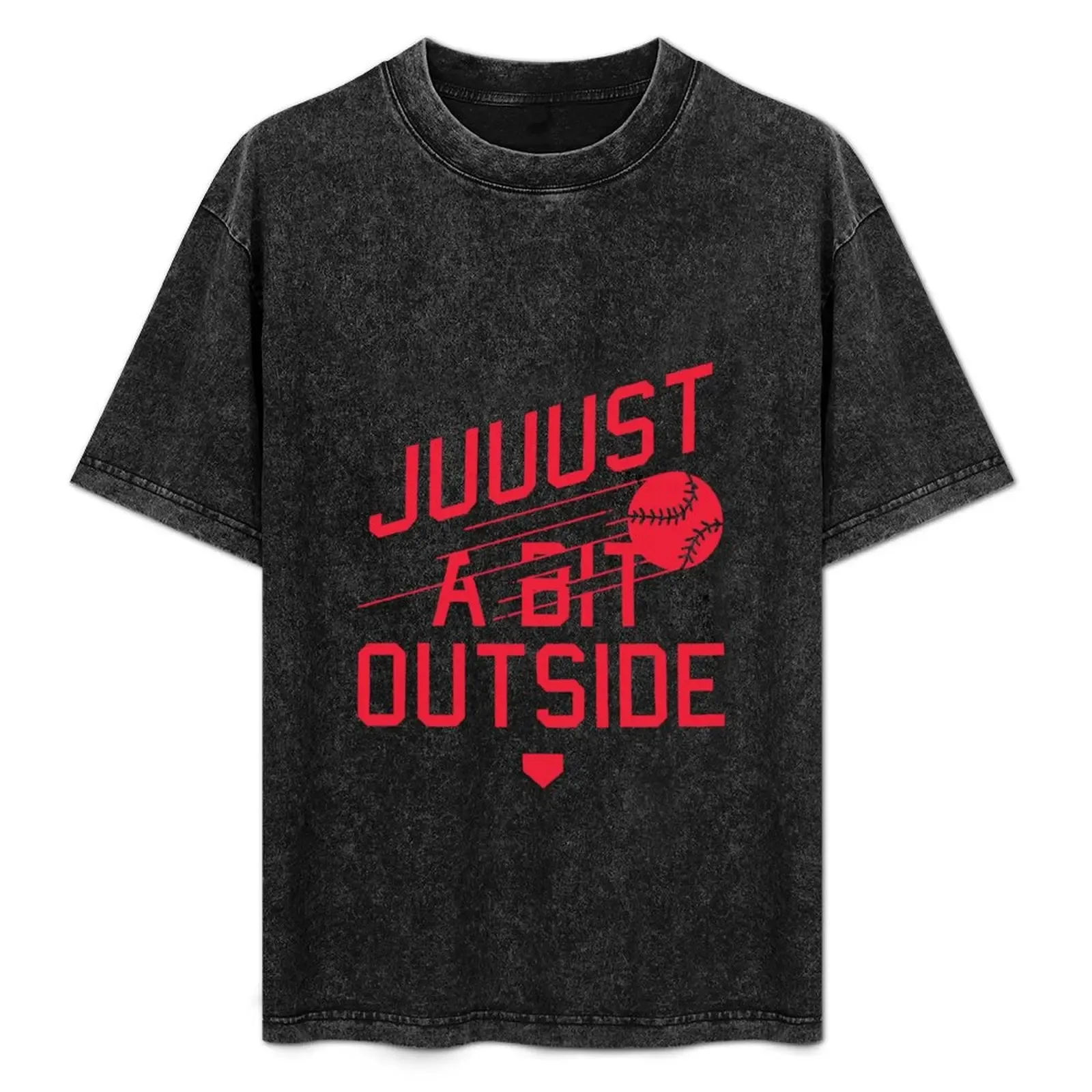 Just A Bit Outside T-Shirt Everyday Wear Basic Short Sleeve Top - Aliexpress - FashionsVida