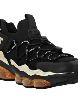 Baskets Cyber Thunder Black / Orange Fluo EU 44 Homme