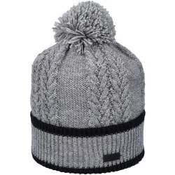 Woman knitted hat gorro esqui mujer Gris (UNICA)