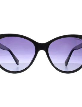 Cat Eye Black Gray PLD 4079/S/X Sunglasses - Black - Size: One Size - Polaroid - FashionsVida