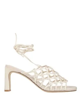 Sandalias Mujer Hueso 37,38,39 Mujer - Elvio Zanon - FashionsVida