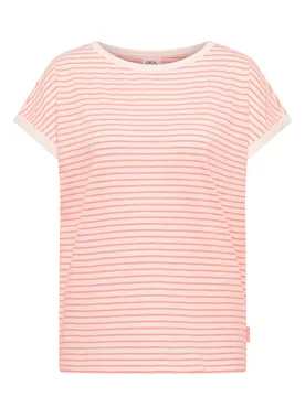 TOS Striped Turn-Up Shirt female - L - FashionsVida