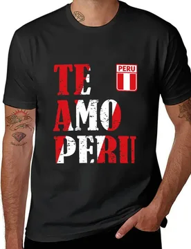 I love Peru - Te amo Peru T-Shirt animal prinfor boys plain blacks workout shirts for men - Aliexpress - FashionsVida
