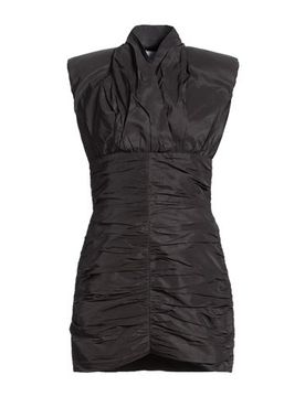 Minivestido Mujer Negro 38 Mujer