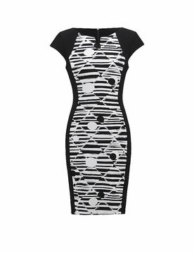 Joseph Ribkoff Midikleid negro 46