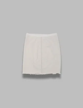 Sacri mini denim skirt - RICK OWENS DRKSHDW - FashionsVida