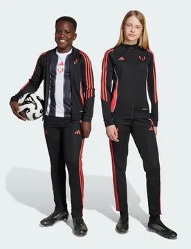Pantaloni da allenamento Messi Junior 13-14A Black - Adidas - FashionsVida