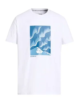 Camiseta Hombre Blanco M,XL,XXL Hombre - Bikkembergs - FashionsVida
