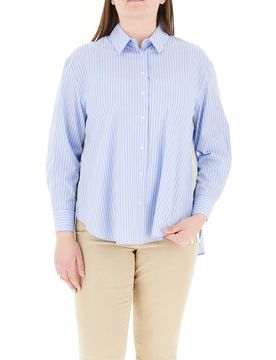 Camicia in cotone AZZURRO 17