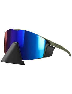 Lunettes de soleil - Edge Cover Vert/Noir Reactiv 2-4 - Kaki - Julbo - FashionsVida