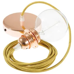 Cables Lampe Suspendue Pendel Pour Abat-jour Rm05 50 Cm Gold / Copper One Size
