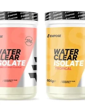 Protéinpulver Himbeere-Minze Tropical Water Clear Isolate - Rose - unisex - Size: TU