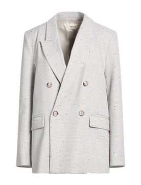 Americana Mujer Gris perla L Mujer
