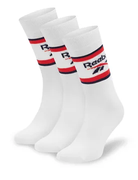 Lange Socken R0369-SS24 (3-pack) Weiß 40_42 unisex - Reebok - FashionsVida