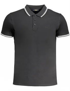Herren POLOSHIRT Schwarz QXT64XKB002_NEBLACWH