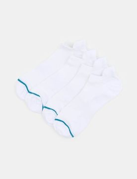 Calzini corti 4 pack - bianco