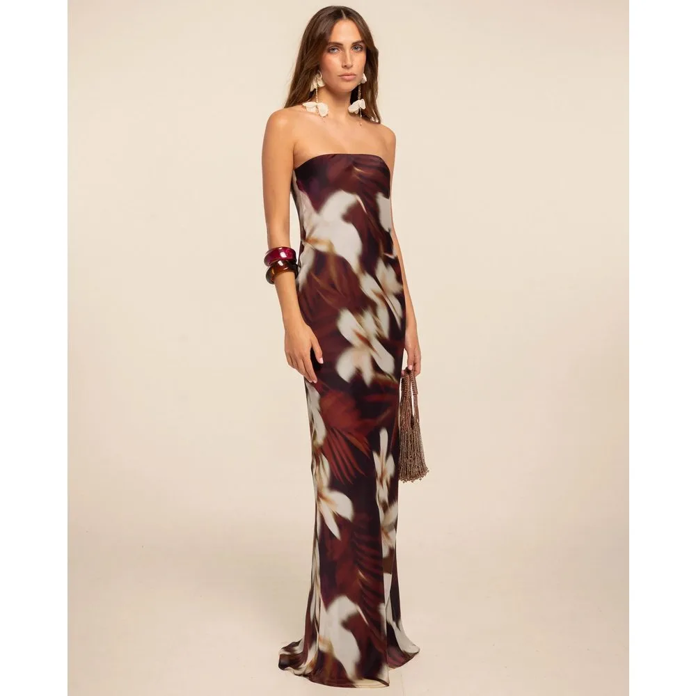 Vestido midi palabra de honor - The-Are - FashionsVida