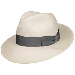 Big Brim Bogart Panama Hat by - nature-grey - Female - Size: 57 cm