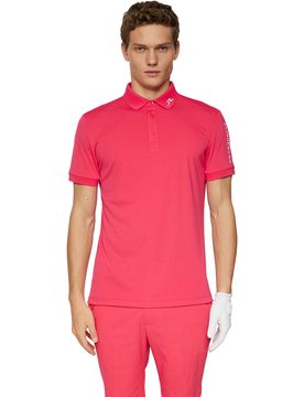 Polo Tour Tech Slim, pink xl
