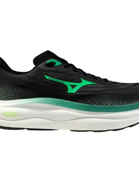 Scarpe Da Running Wave Sky 9 Black / Goblin Green / Alpine Green EU 40 1/2 - Mizuno - FashionsVida
