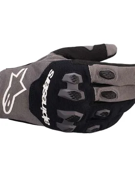Guanti Moto Cross Enduro PRO-DURA Nero Grigio taglia M - Alpinestars - FashionsVida