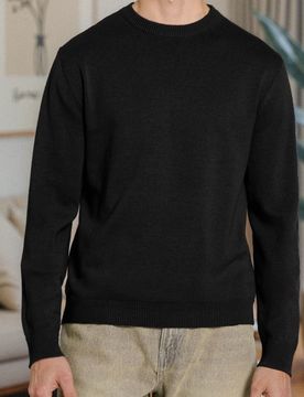 Maglione con maniche lunghe - nero
