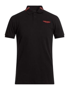 Polo Hombre Negro S,XL Hombre